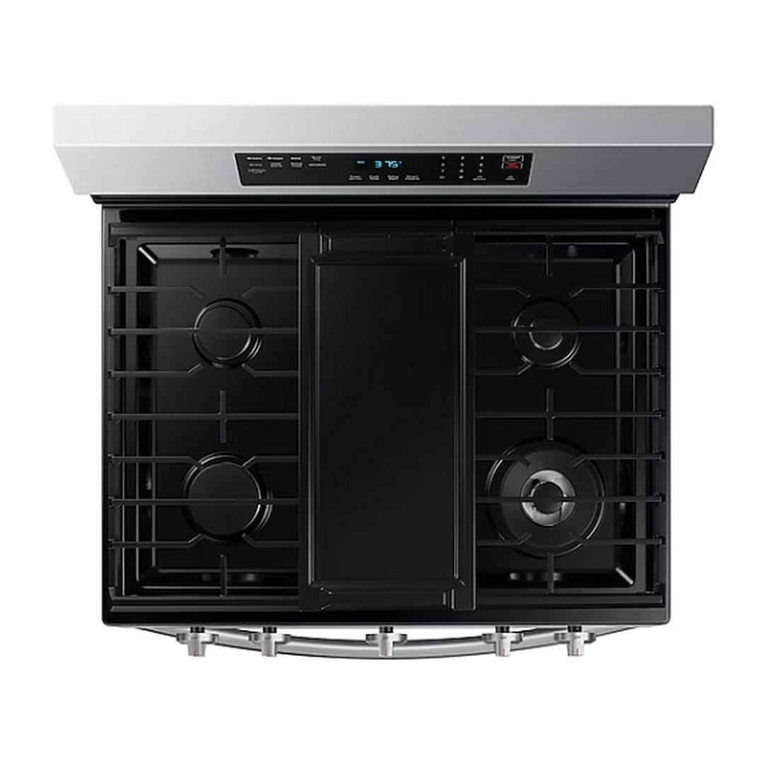 30" 6.0 cu. Ft. Smart Gas Freestanding Fan Convection Range with Air Fry - NX60A6511SS/AA