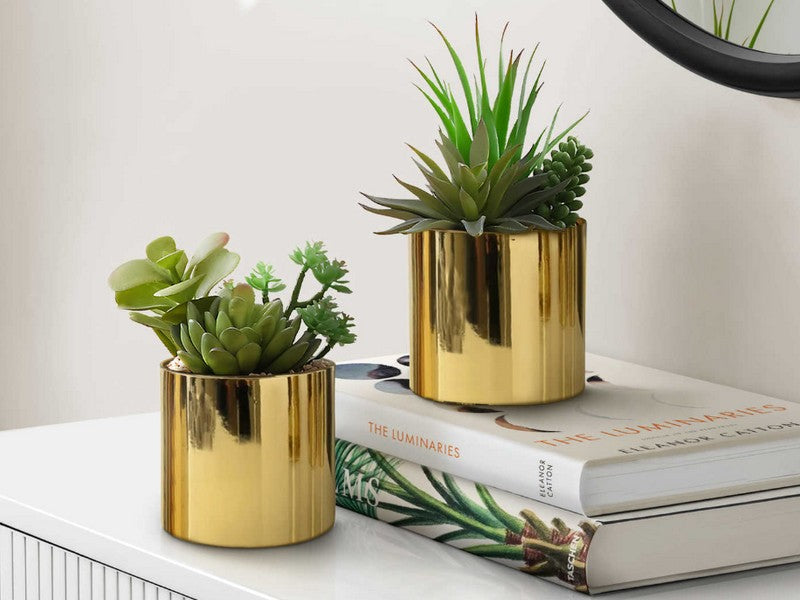ARTIFICIAL PLANT - 2PCS / 7"H SU