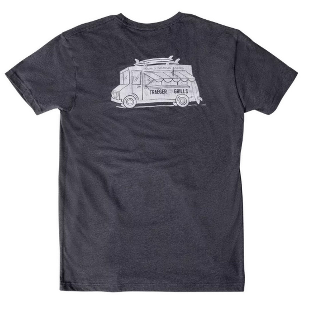 Taco Truck T-Shirt - Medium - Charcoal