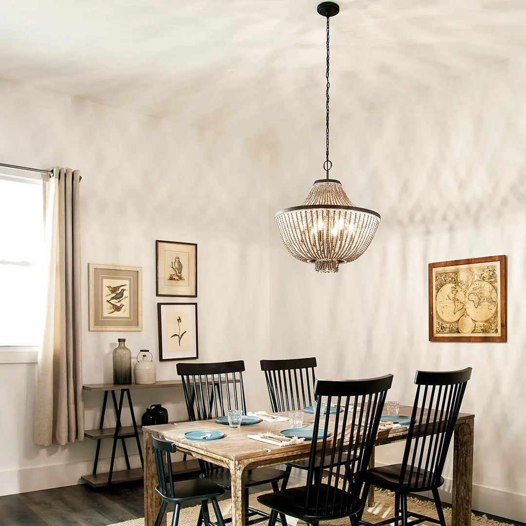 Brisbane Chandelier 1-Tier 6-Light *STORE DISPLAY*