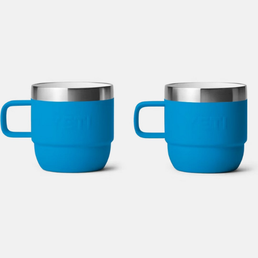 Rambler® 6 oz Stackable Cups (2 pack) - Big Wave Blue