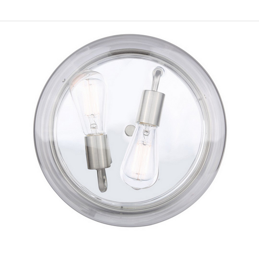 Celie two-light flush-mount