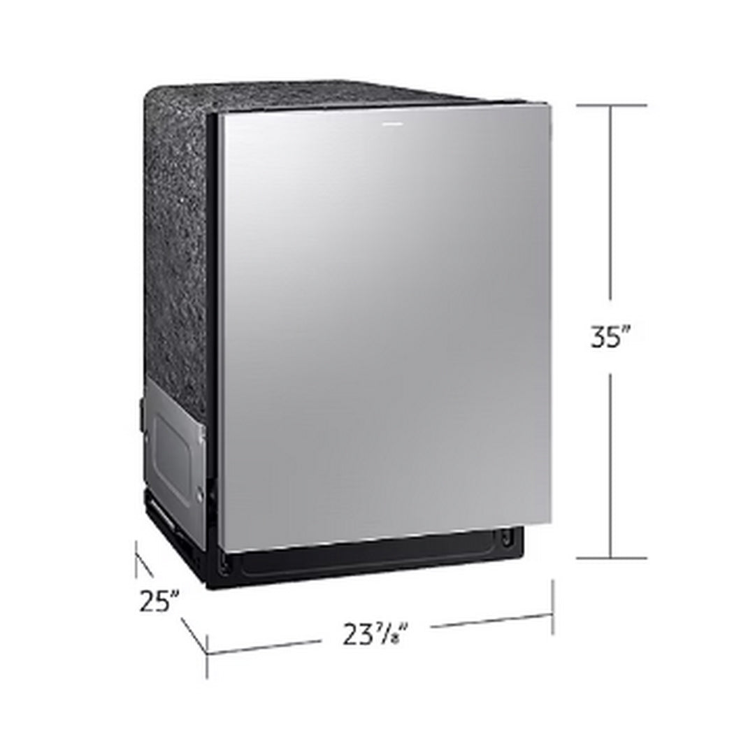 Samsung 38 dBA dishwasher, auto open door w/AI wash - DW90F89POUSRAA