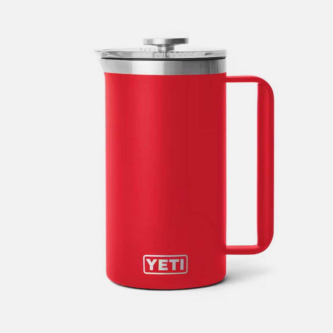 Rambler™ 1 L French Press with DURASIP™ Ceramic Lining – Rescue Red