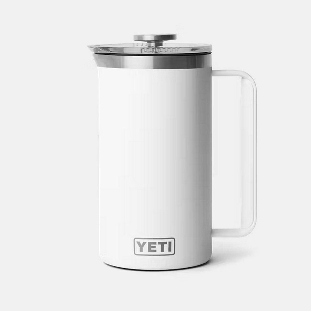 Yeti White Rambler 16 oz & 1L French Press