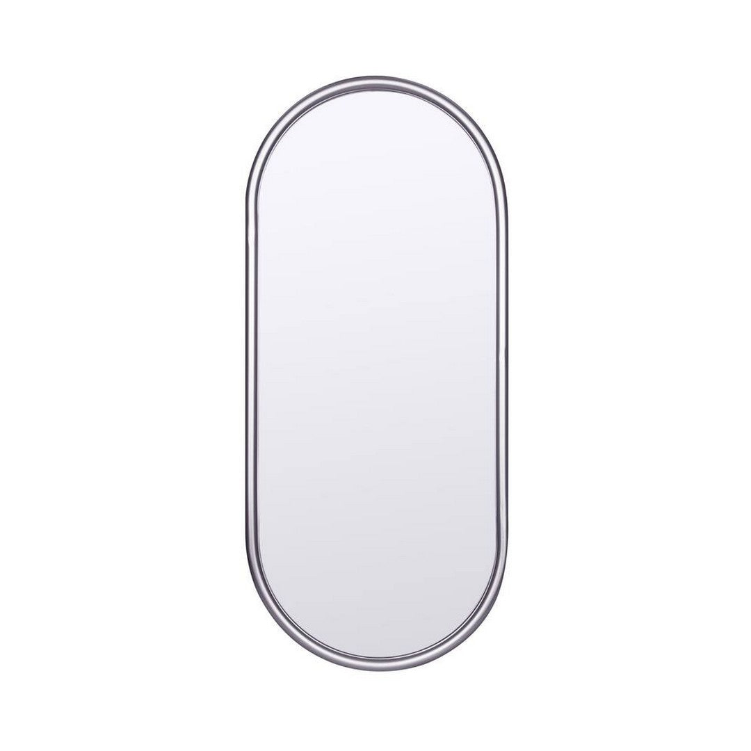 Lyra Brushed Nickel Oval Mirror *STORE DISPLAY*