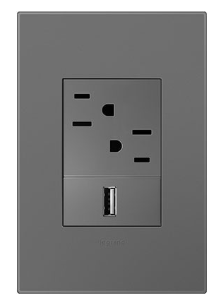 Magnesium, 1-Gang, 3-Module Wall