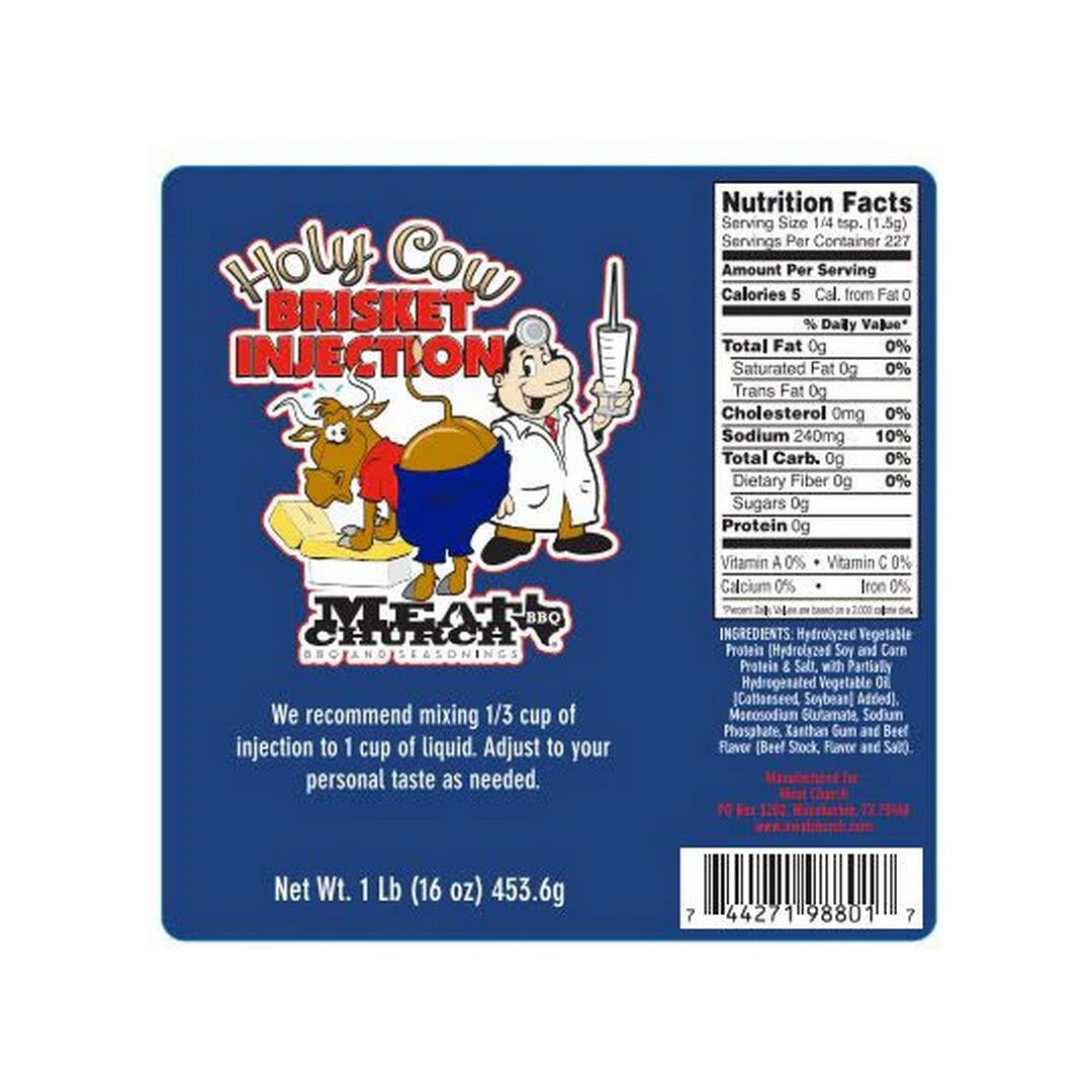 Holy Cow Brisket Injection - 1LB. (16oz)