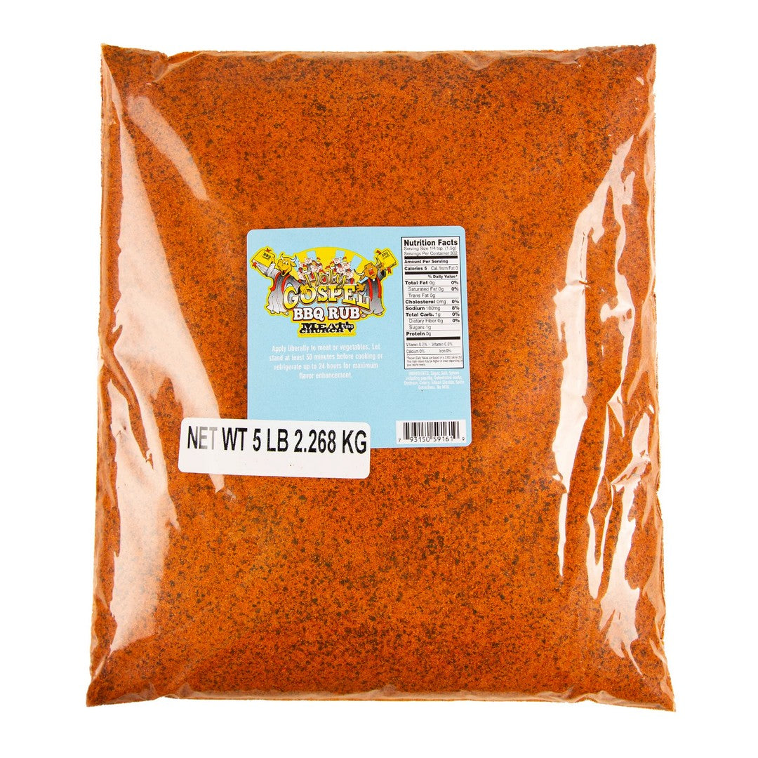 Holy Gospel BBQ Rub - 13oz