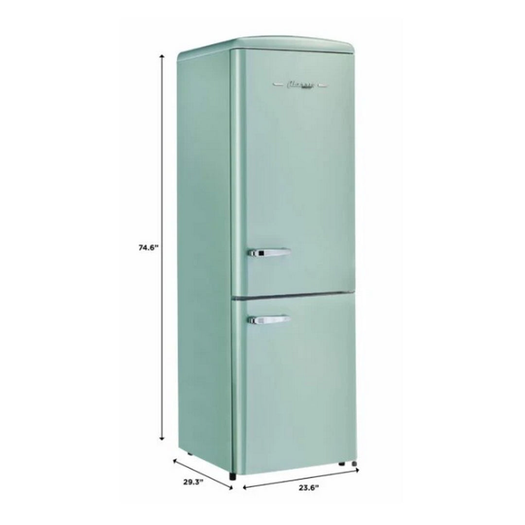 Retro 11.7 cu. ft. Frost Free Bottom Freezer Refrigerator