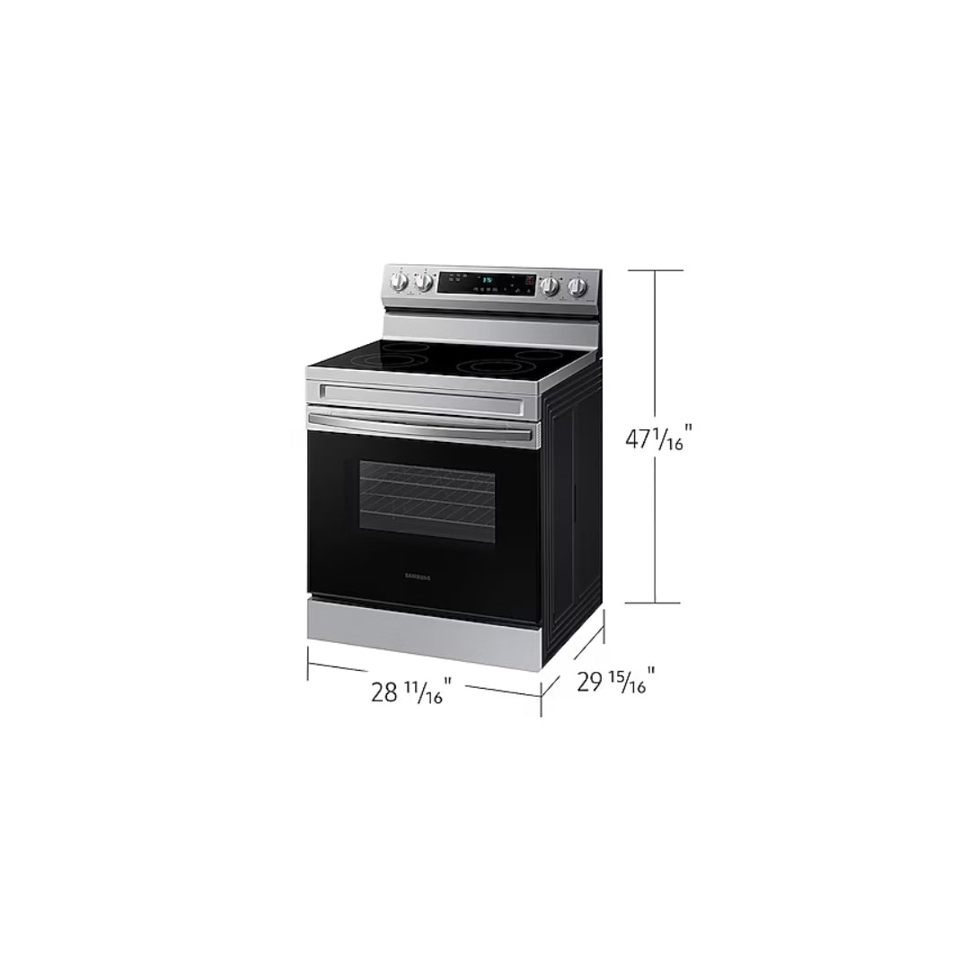 6.3 cu. ft. Front Control Slide-in Electric Range with Wi-Fi
