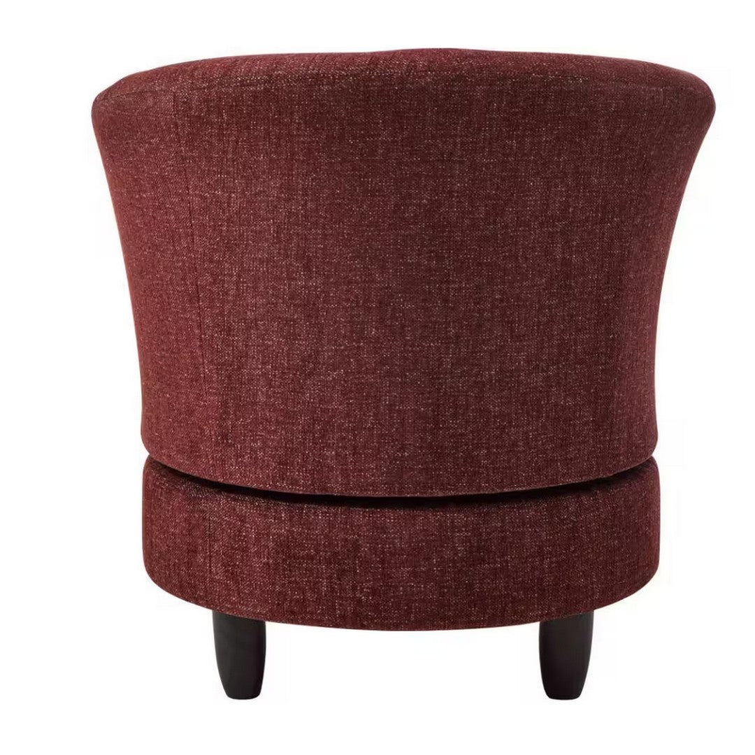 Palmona Swivel Chair - Wine