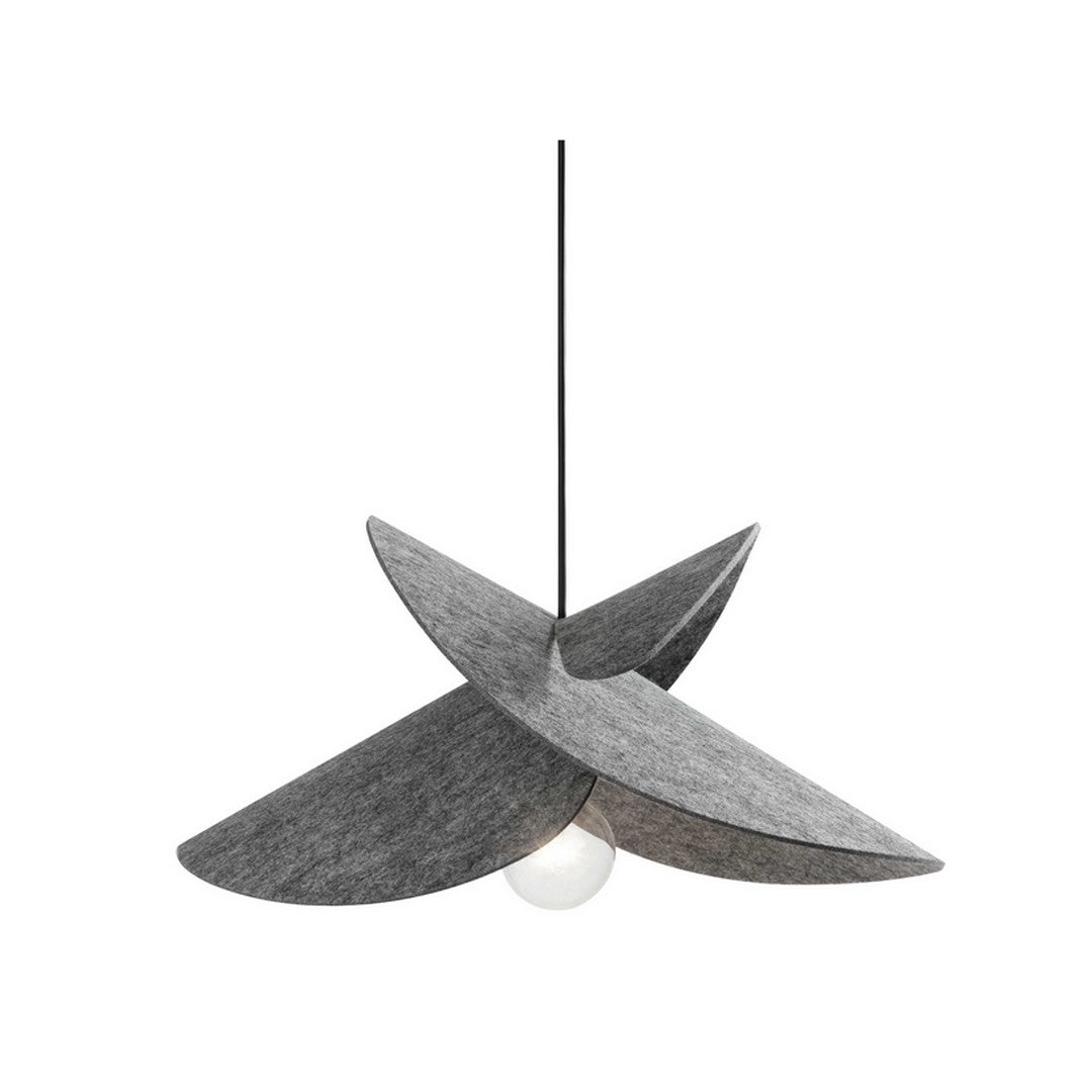 1 Light Pendant W/ Felt Shade *STORE DISPLAY*