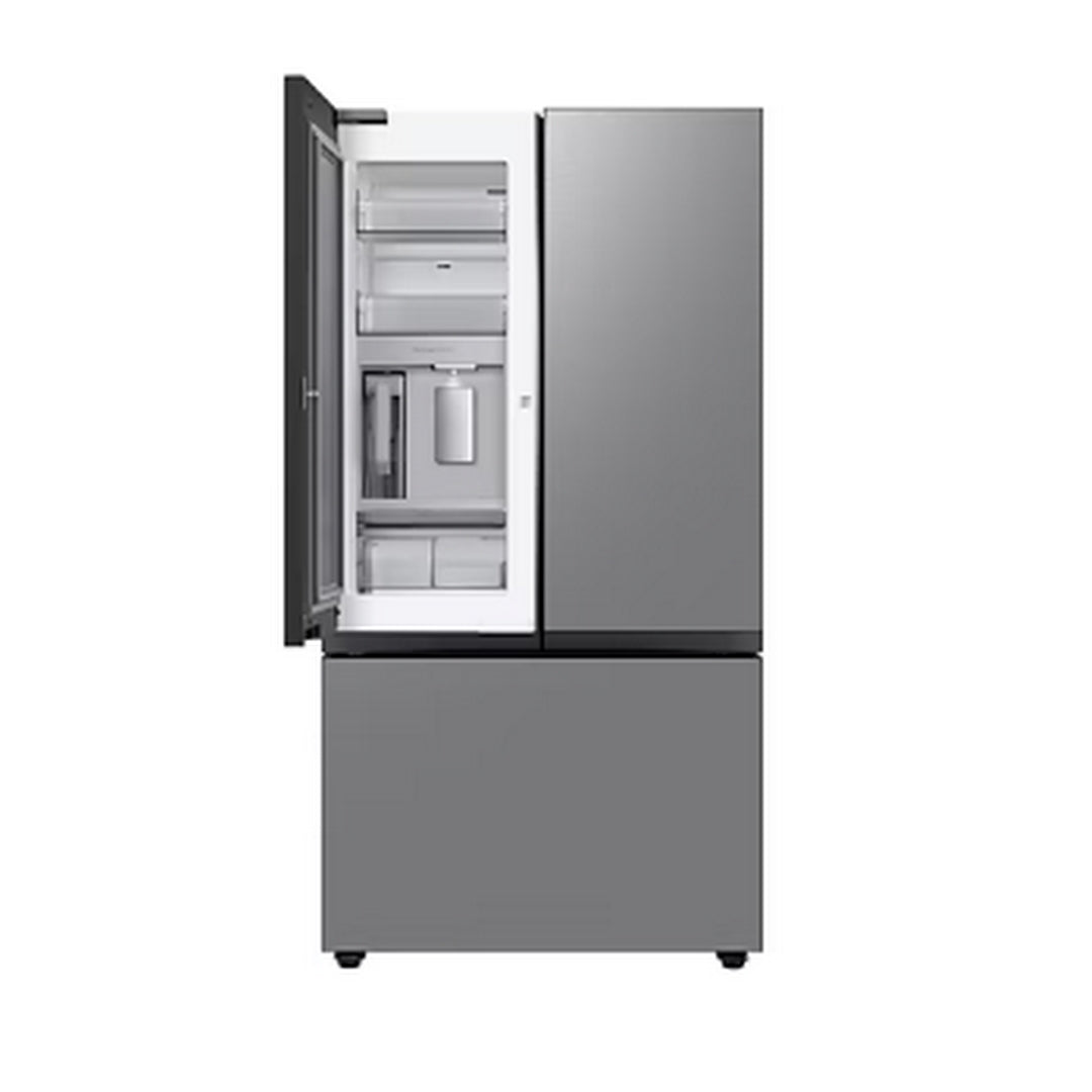 36" BESPOKE Counter-Depth 3 Door French Door Refrigerator with Beverage CenterTM - RF24BB6600QLAA