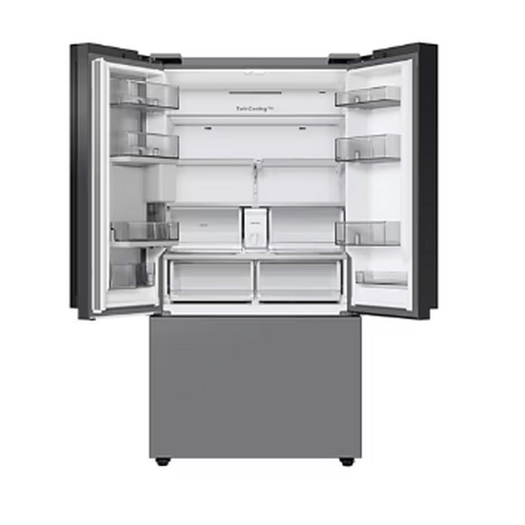 36" BESPOKE Counter-Depth 3 Door French Door Refrigerator with Beverage CenterTM - RF24BB6600QLAA