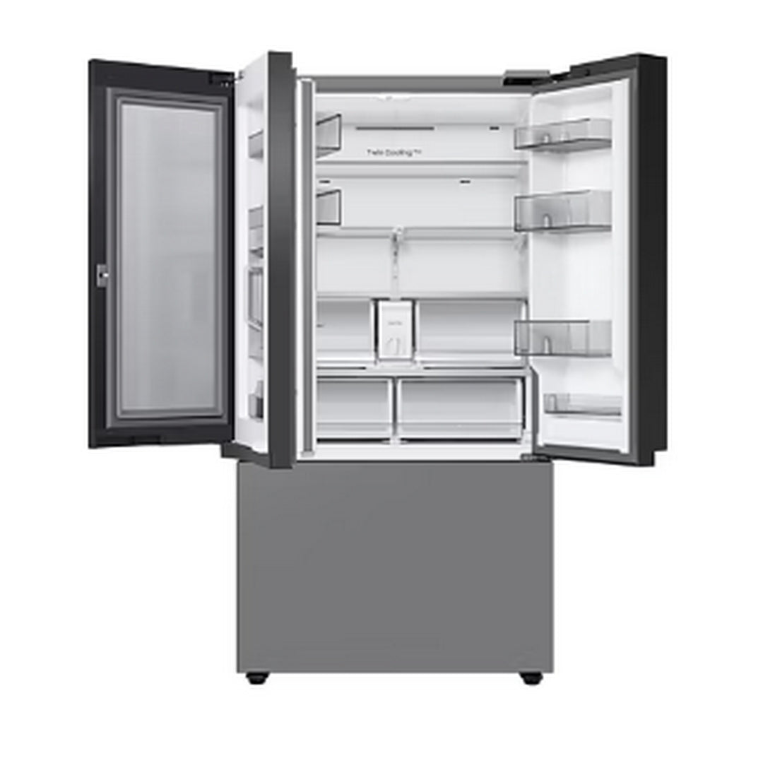 36" BESPOKE Counter-Depth 3 Door French Door Refrigerator with Beverage CenterTM - RF24BB6600QLAA
