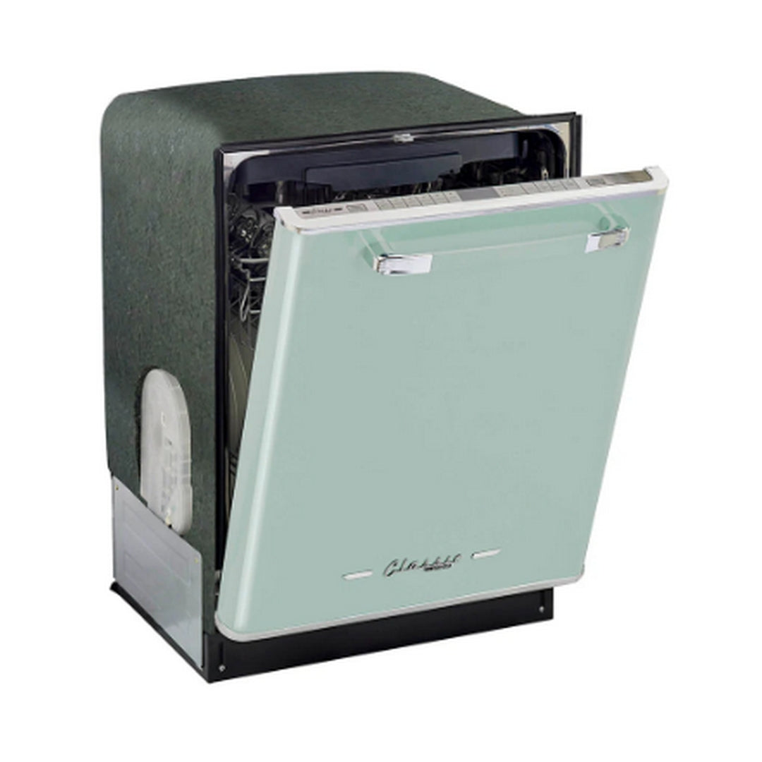 Unique Classic Retro Dishwasher Summer Mint Green UGP-24CR DW LG