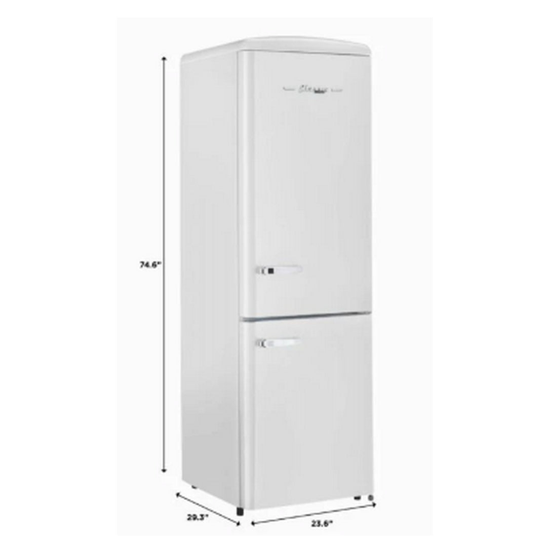 Retro 11.7 cu. ft. Frost Free Bottom Freezer Refrigerator