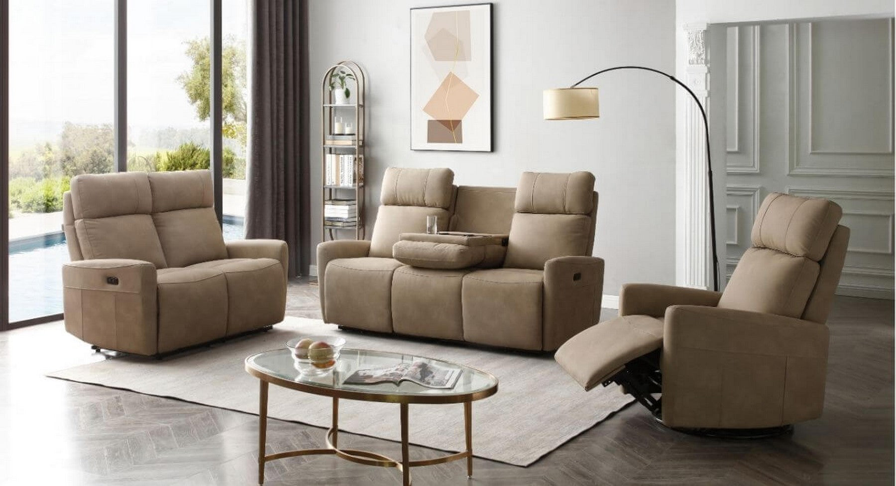 Azur Prague Loveseat