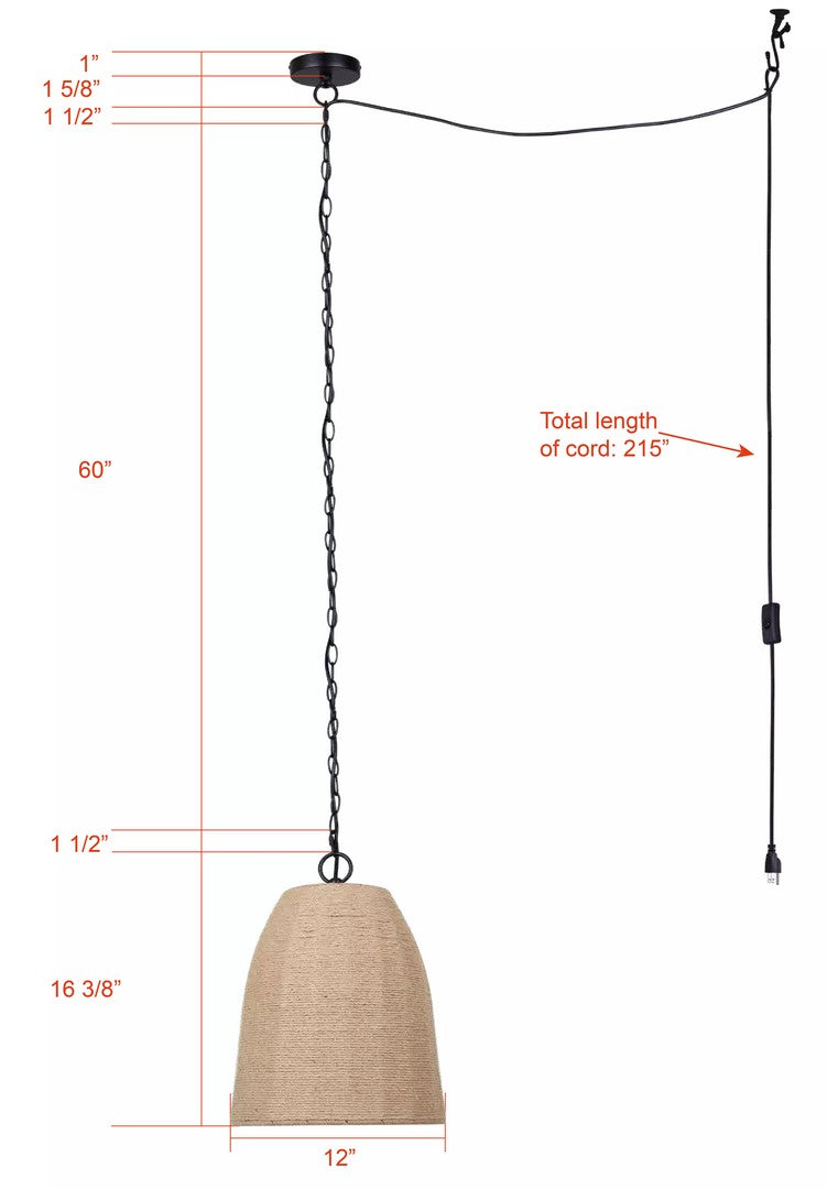 Malmo Swag Pendant *STORE DISPLAY*