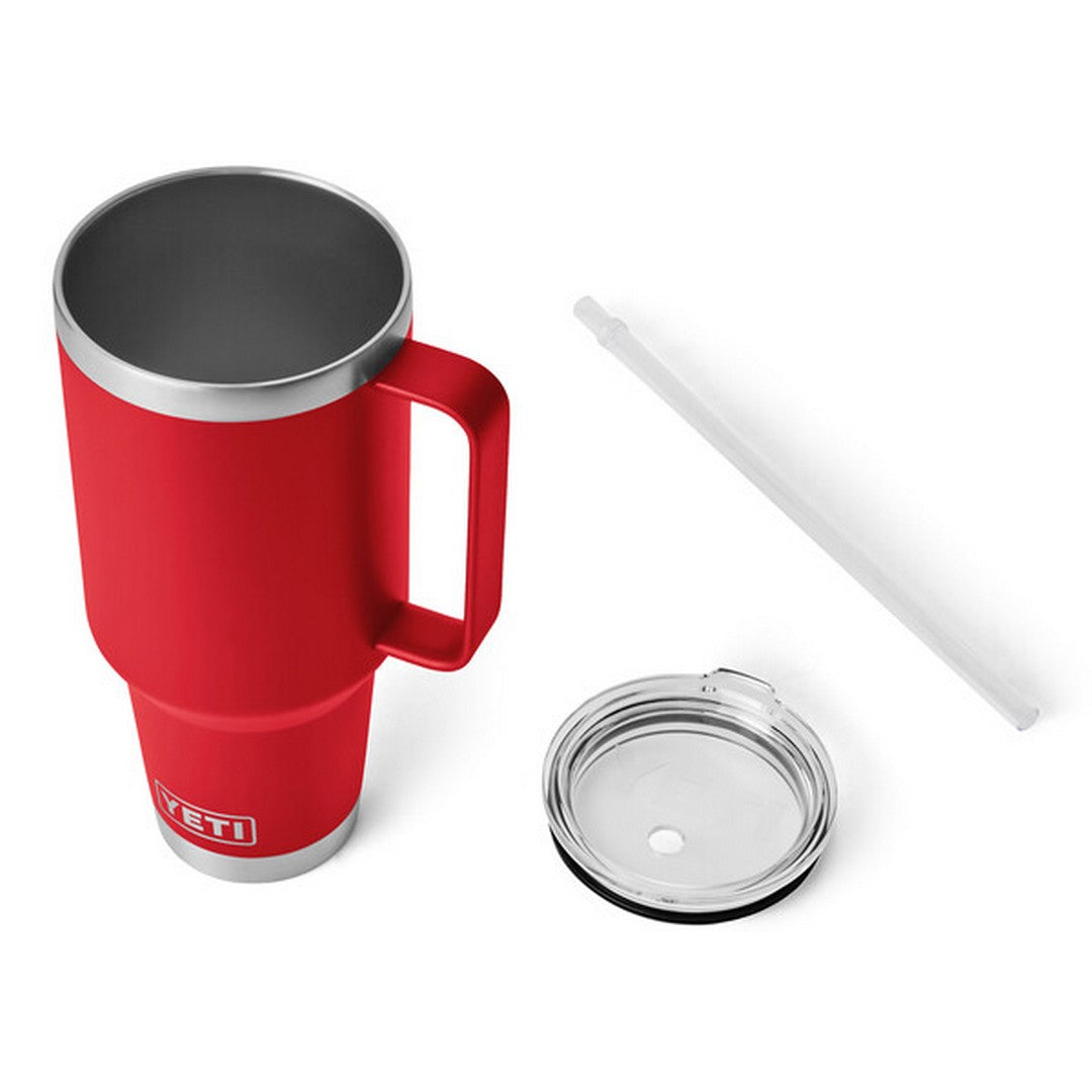 Rambler® 42 oz Straw Mug with Straw Lid - Rescue Red