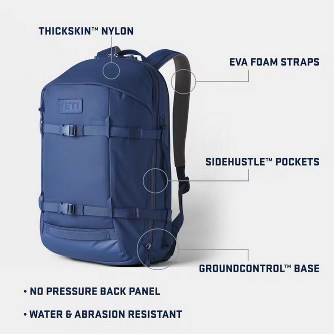 YETI Crossroads Backpack 27L Navy
