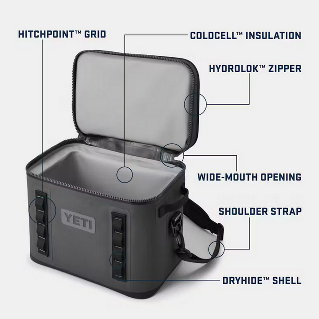 Hopper Flip® 18 Soft Cooler – Black Forest Green