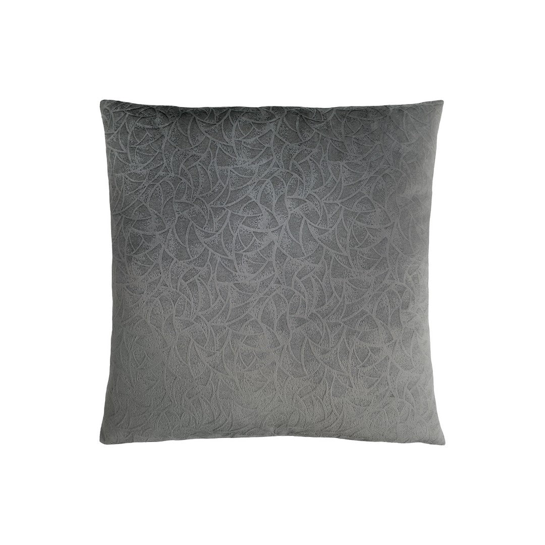 Pillow Dark Grey Velvet Floral