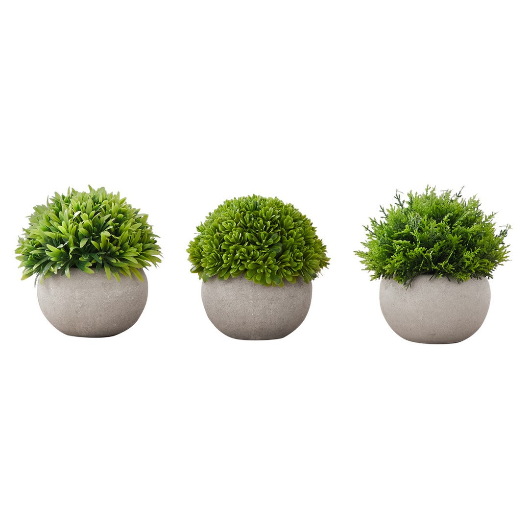 GRASS 3-PC ARTIFICIAL PLANTS