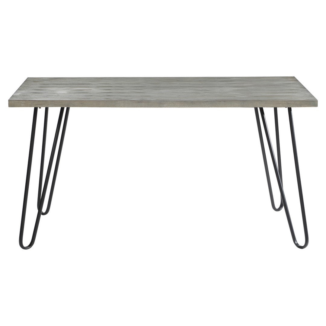 5817-60 GREY OAK DINING TABLE