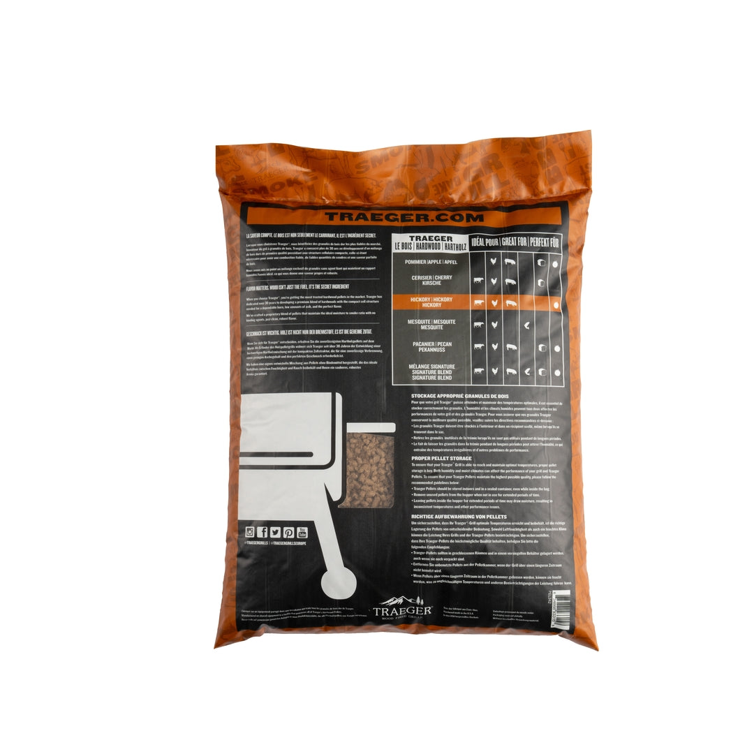 Hickory Flavored Wood Pellets - 20 lbs