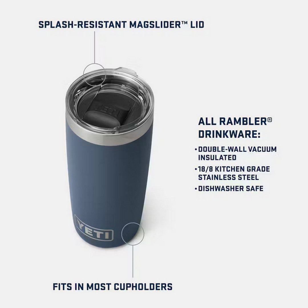 Rambler® 10 oz Tumbler with MagSlider™ Lid