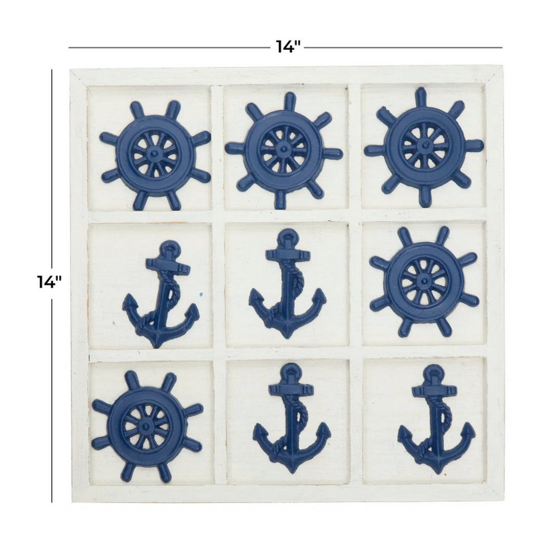 Breakwater Bay 2 Player Metal Tic Tac Toe