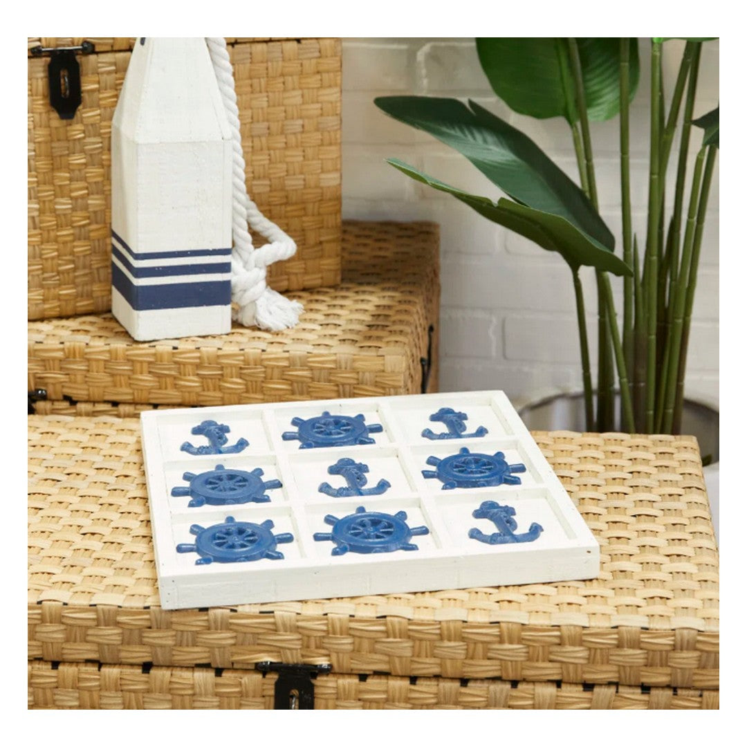 Breakwater Bay 2 Player Metal Tic Tac Toe