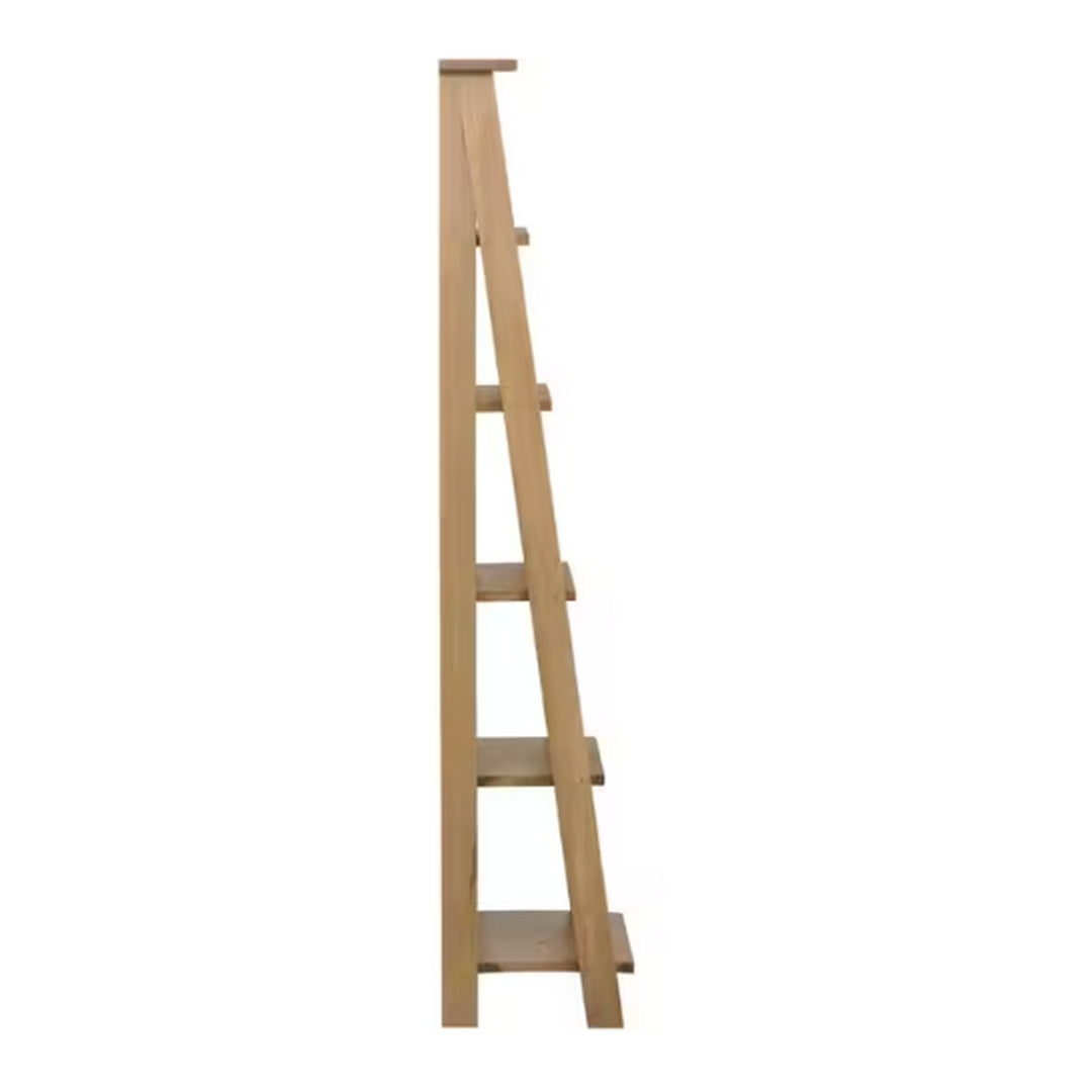 SPRINGWATER WOODCRAFT 66" 6 Tier Ladder Shelf - Classic