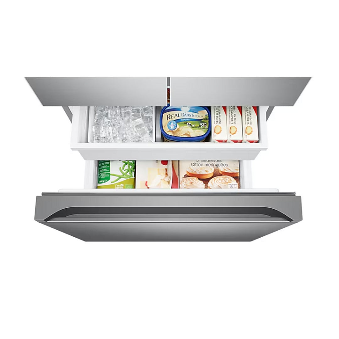 33” Counter-Depth French Door Refrigerator with Twin Cooling Plus™ - RF18A5101SR