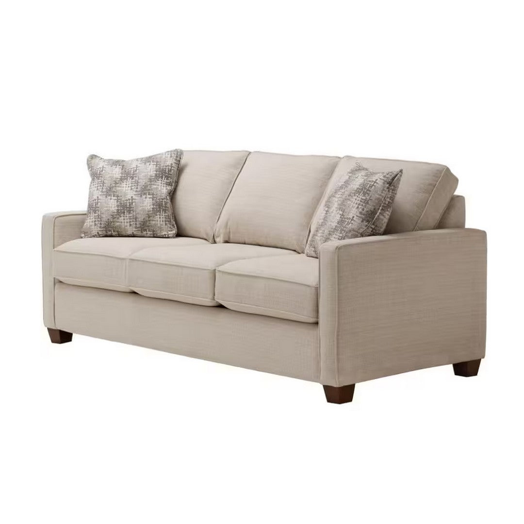 Sofabed with Queen Memory Foam Mattress