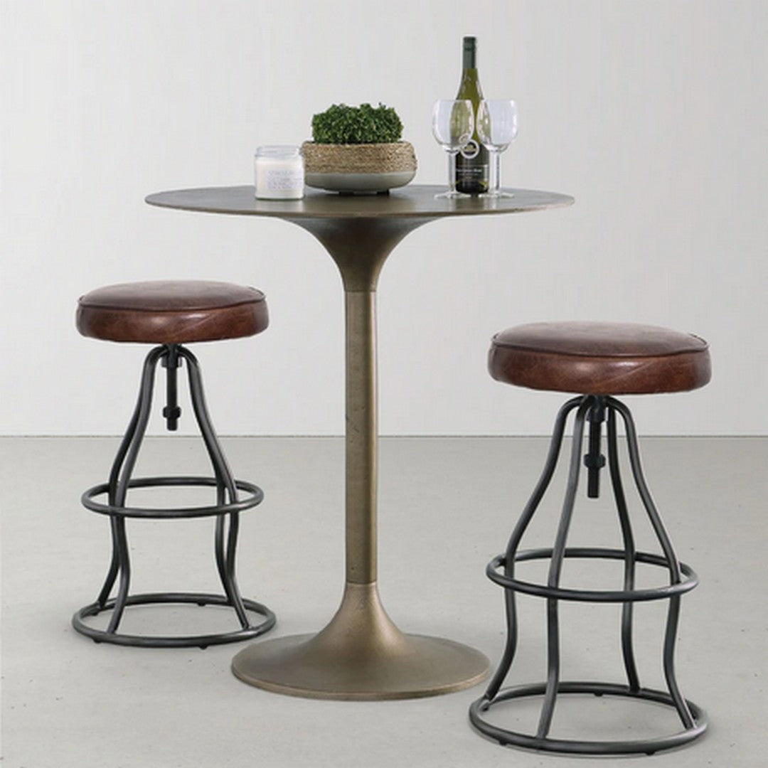 Bowie Adjustable Height Stool