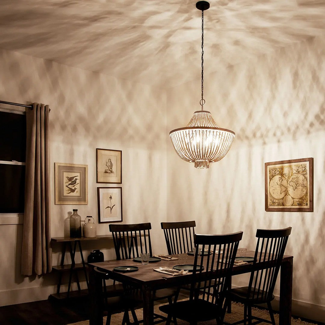 Brisbane Chandelier 1-Tier 6-Light *STORE DISPLAY*