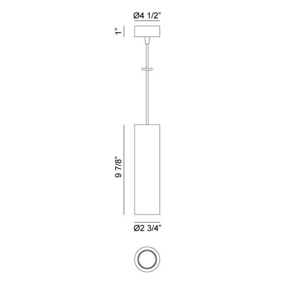 Baton Pendant *STORE DISPLAY*