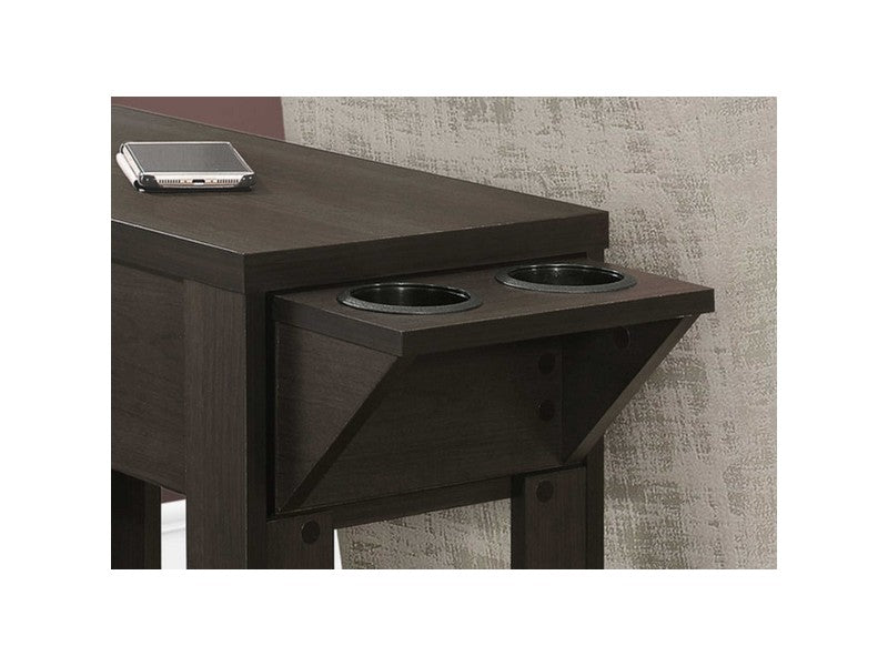 ACCENT TABLE - 23"H / ESPRESSO W