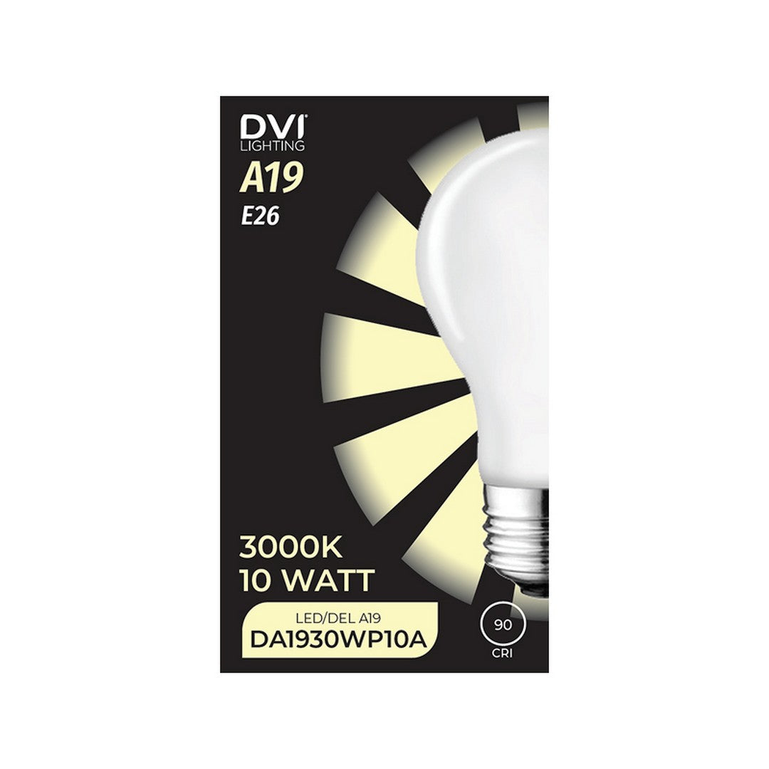 A19 Opal Ivory 90 CRI LED 100W Equivalent