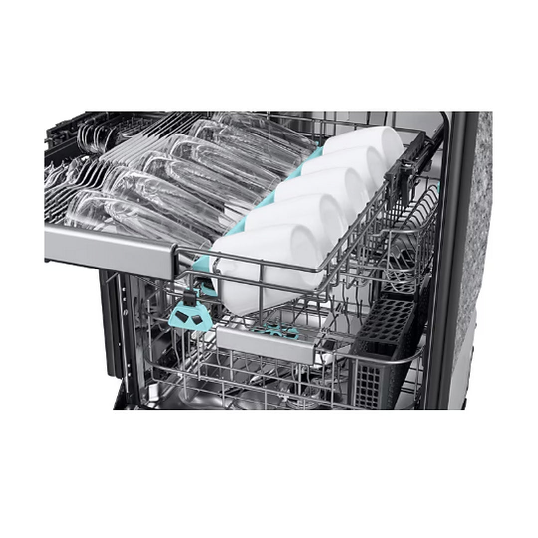 Samsung 38 dBA dishwasher, auto open door w/AI wash - DW90F89POUSRAA