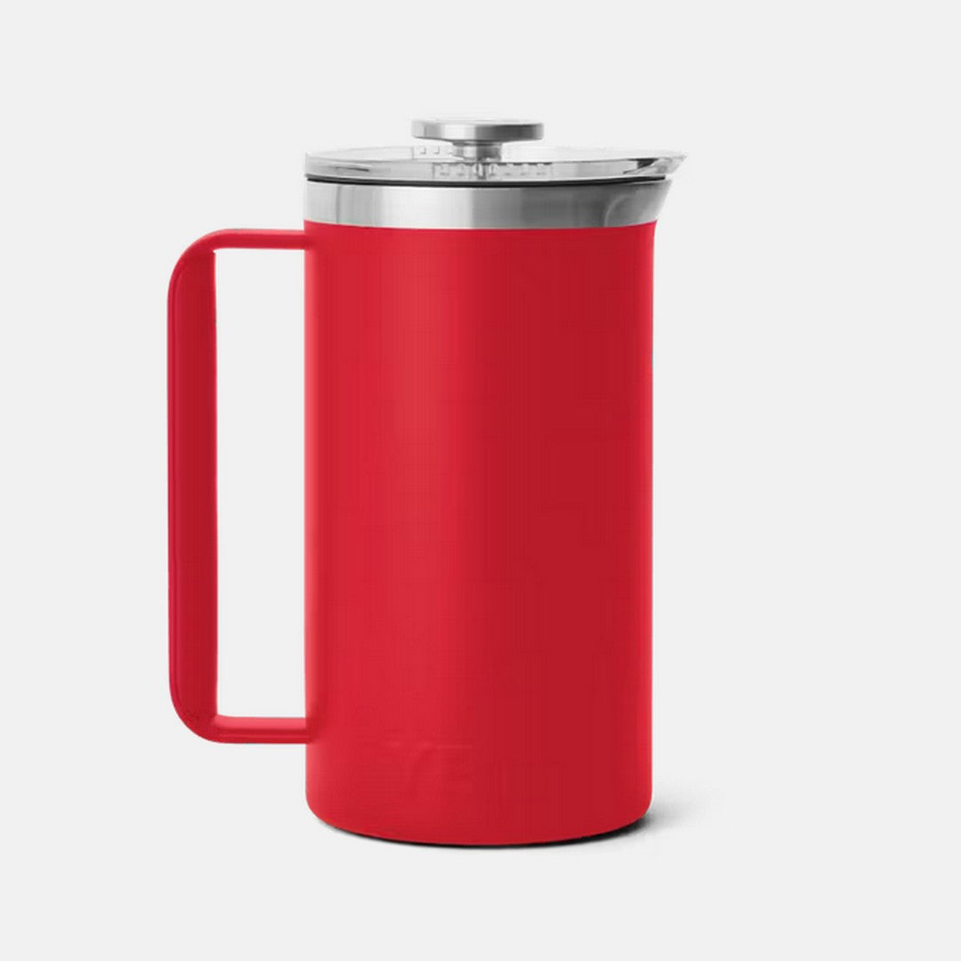 Rambler™ 1 L French Press with DURASIP™ Ceramic Lining – Rescue Red