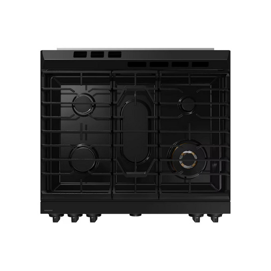 Samsung Bespoke 30″ 6.0 cu ft Smart Gas Slide‑In Range