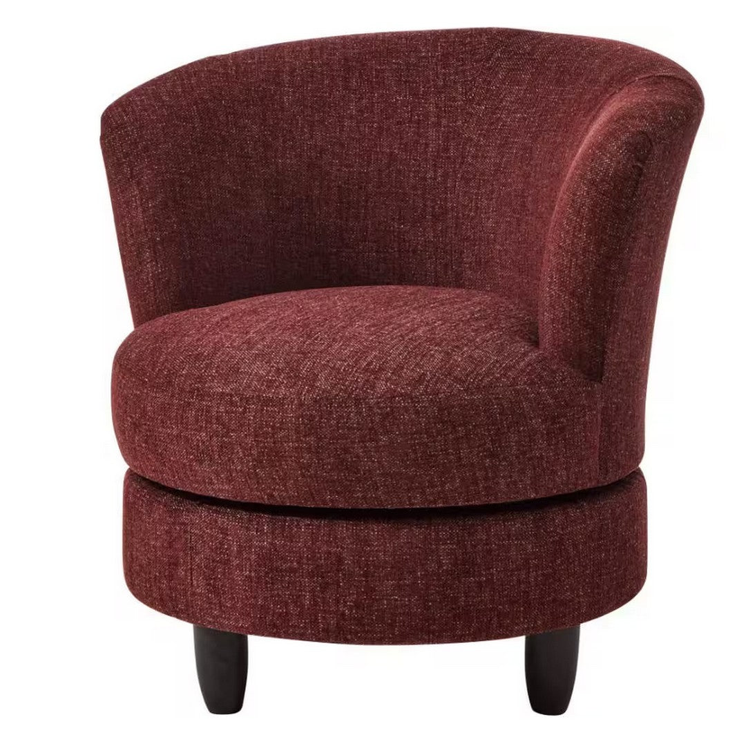 Palmona Swivel Chair - Wine