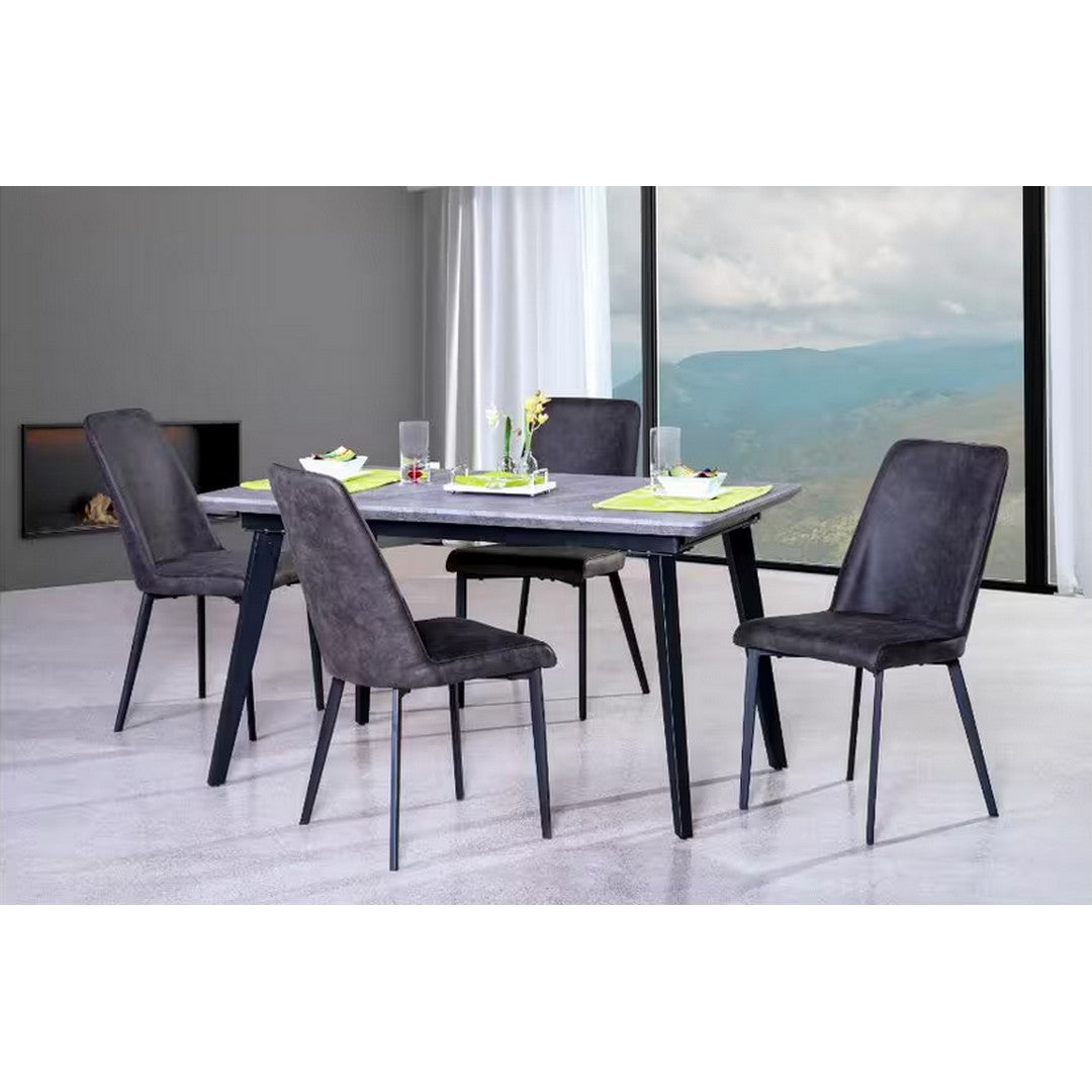 Grey Arabica Rectangular Dining Table