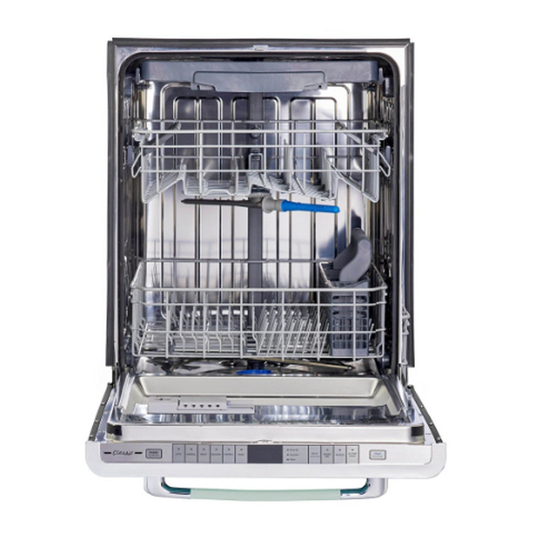 Unique Classic Retro Dishwasher Summer Mint Green UGP-24CR DW LG