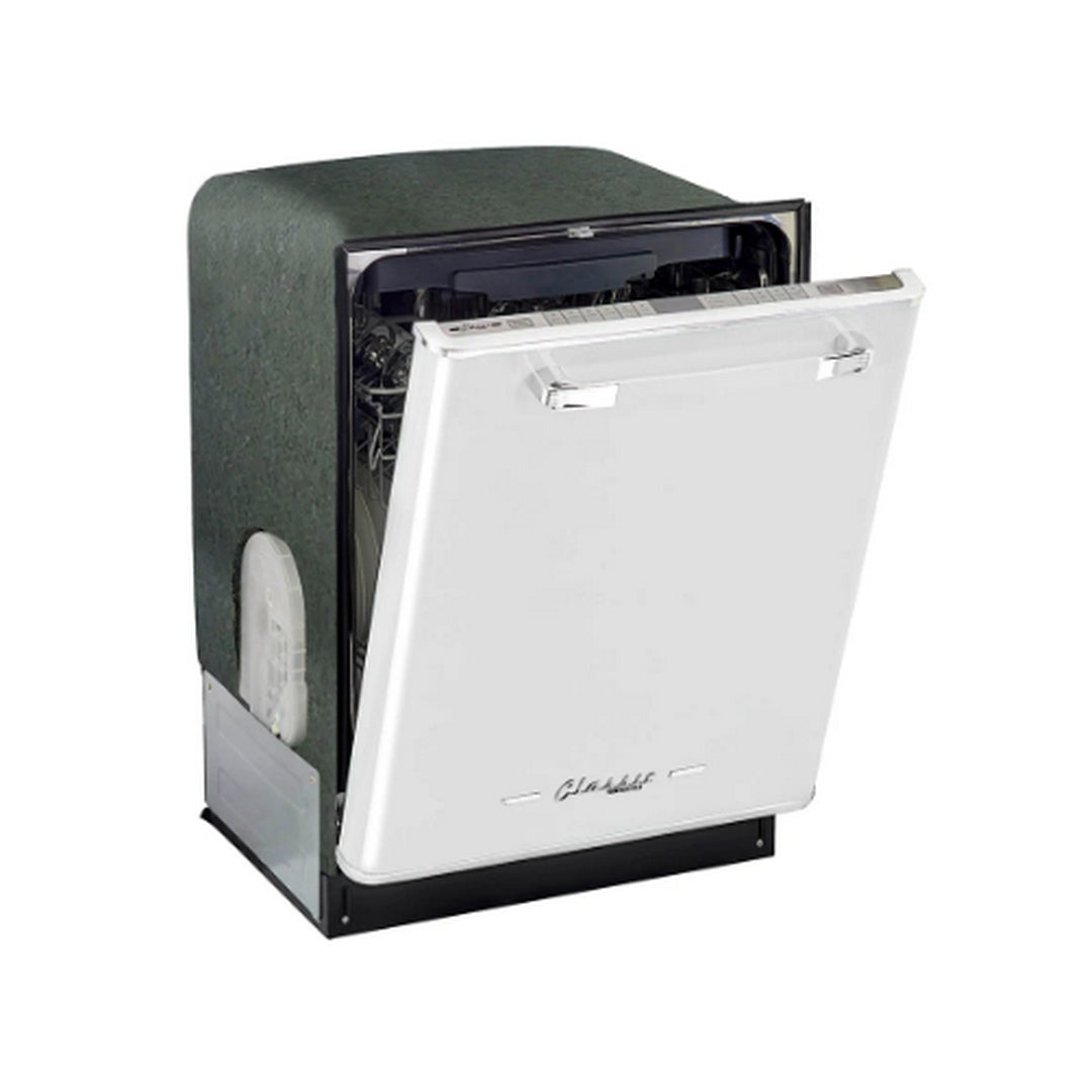 Unique Classic Retro Dishwasher Marshmallow White UGP-24CR DW W