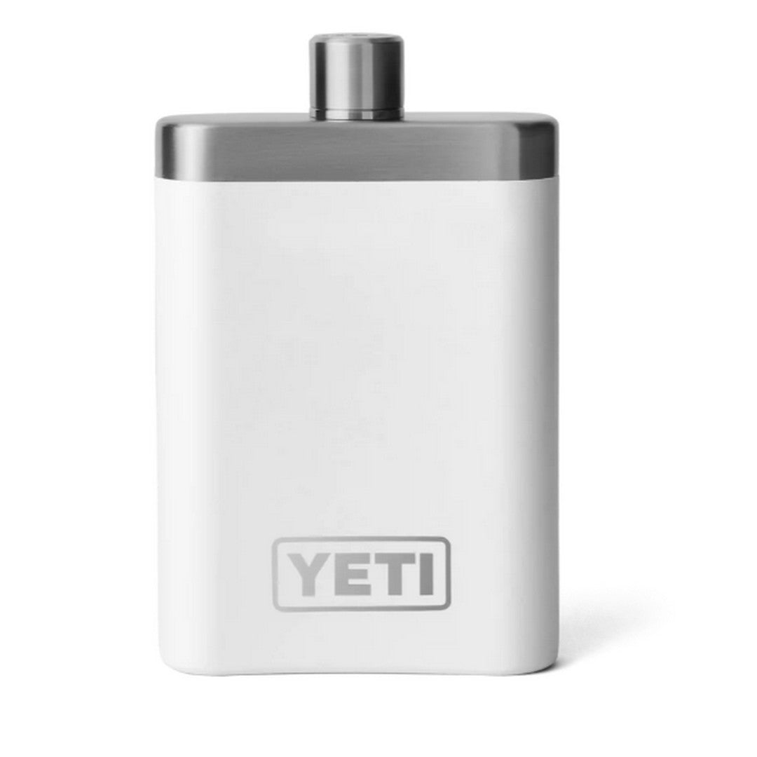 Yeti White Shot Glass & Flask Bundle
